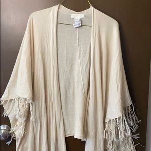 Tan shawl